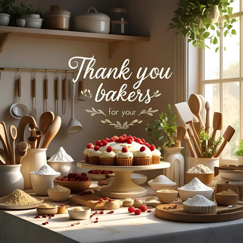 Thank You Messages for Bakers