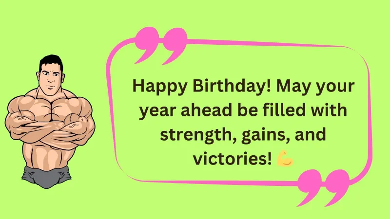 Read more about the article 426+ Powerful Birthday Wishes for a Bodybuilder 2025 💪🎂