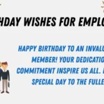 566+ Best Birthday Wishes for Employees 🎉 2025