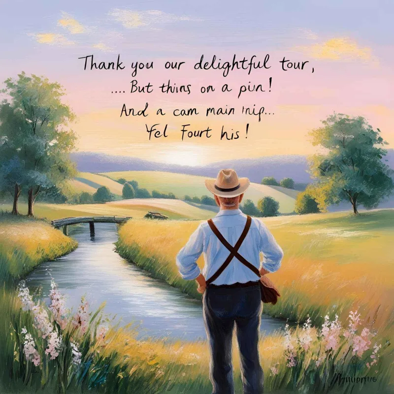 Quotes for Thank You for the Tour Messages