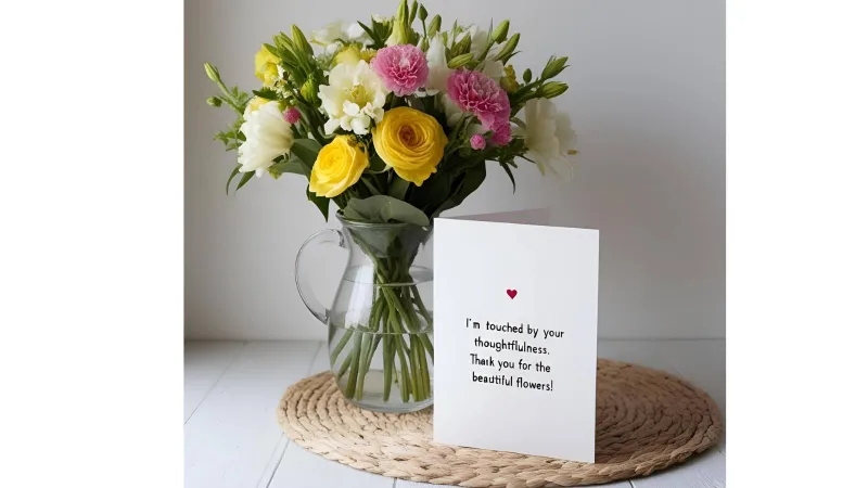 Wishes for Thank You for the Beautiful Flowers
