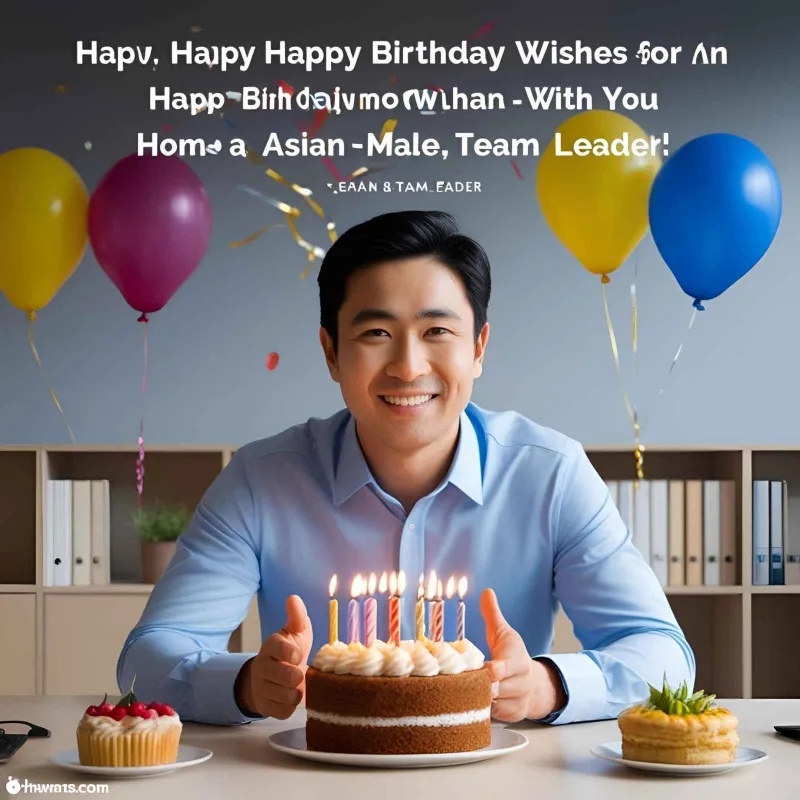 Birthday Wishes for a Team Leader