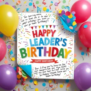 Read more about the article 435+ Best Team Leader Birthday Messages 🎂👔 (Updated May 2025)