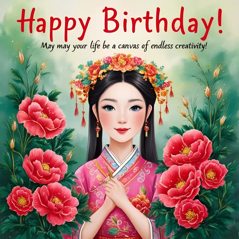 Birthday Wishes for an Artist