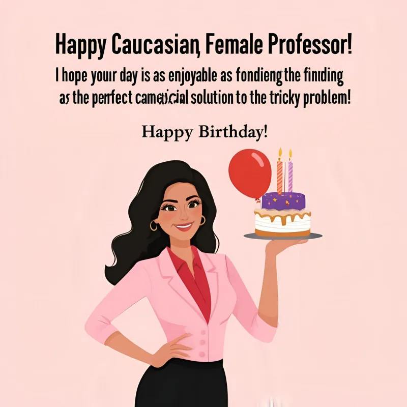 Birthday Wishes for Professors