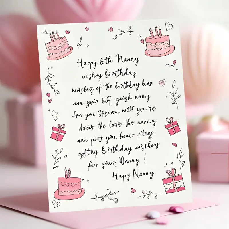 Birthday Wishes for the Nanny