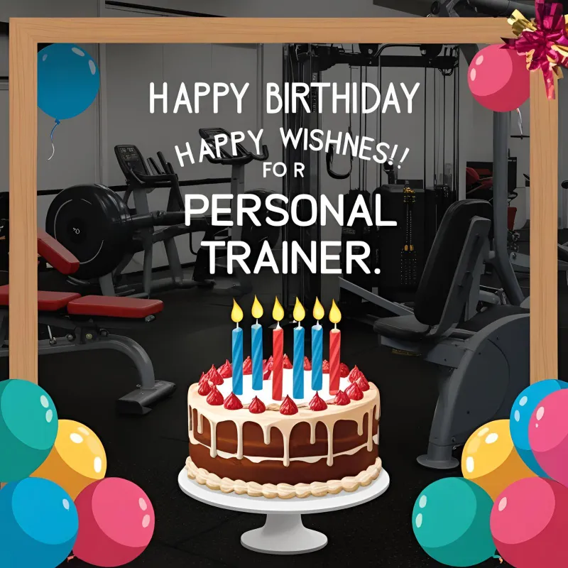 Birthday Wishes to Your Personal Trainer