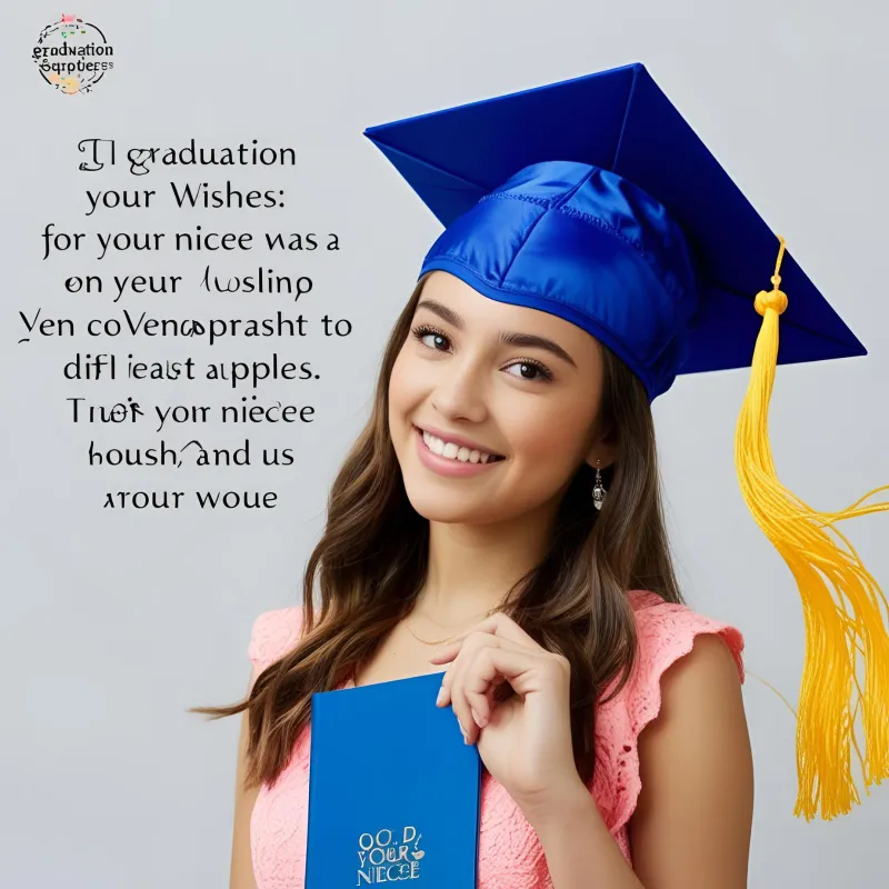 Graduation Wishes for Your Niece