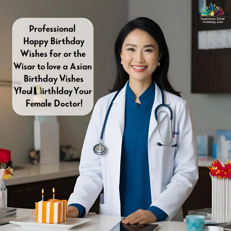 Professional Birthday Wishes for a Doctor