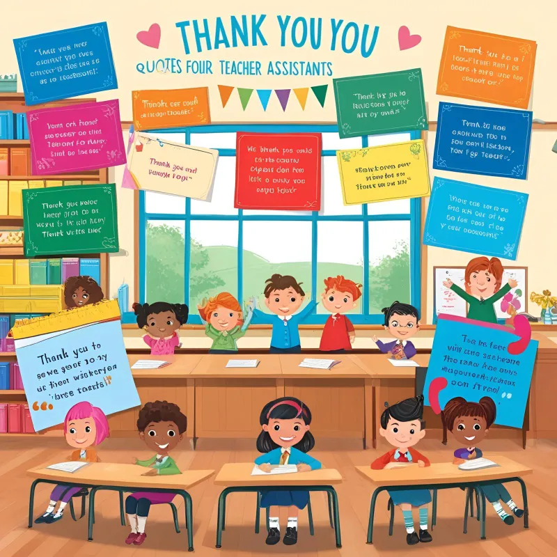 Teacher Assistant Thank You Note Quotes