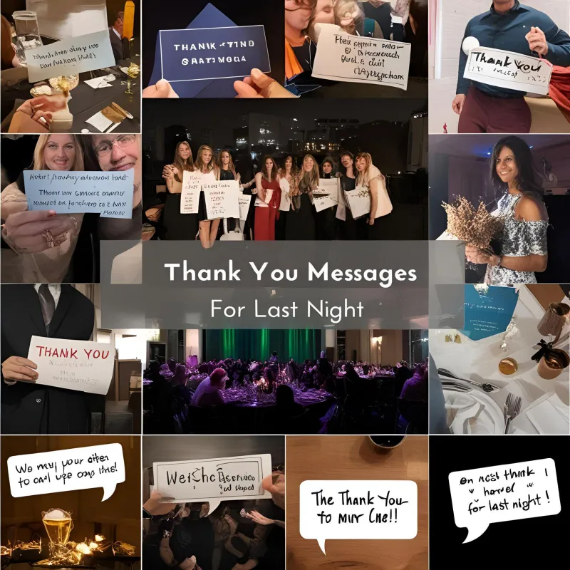 Read more about the article 250+ Sweet Thank You Messages for Last Night 🌙  2025