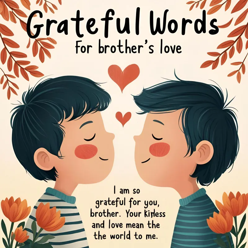 Thank You Messages for Your Brother