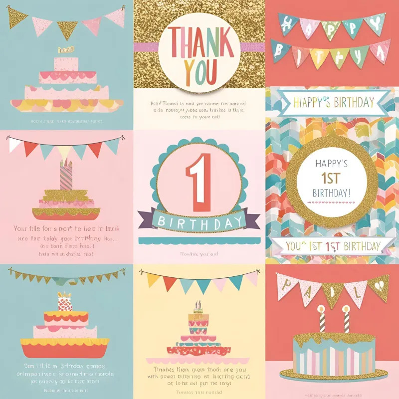 Read more about the article 150+ Thank You Messages for Your Little One’s 1st Birthday🎈👶  2025