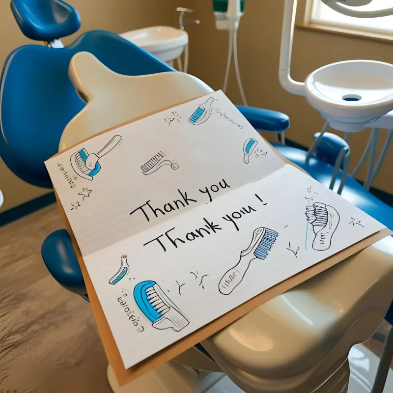 Thank You Notes That Will Make Your Dentist Smile
