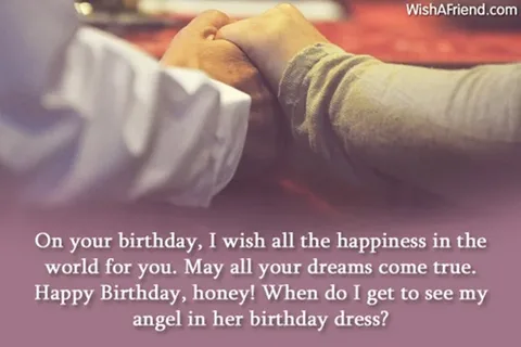 Romantic Birthday Wishes for Wife HD