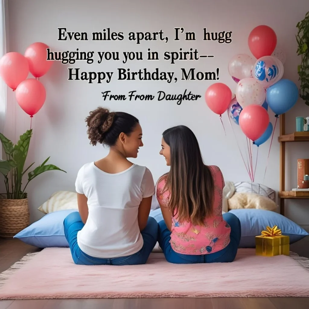 Birthday Wishes for Mom from Daughter