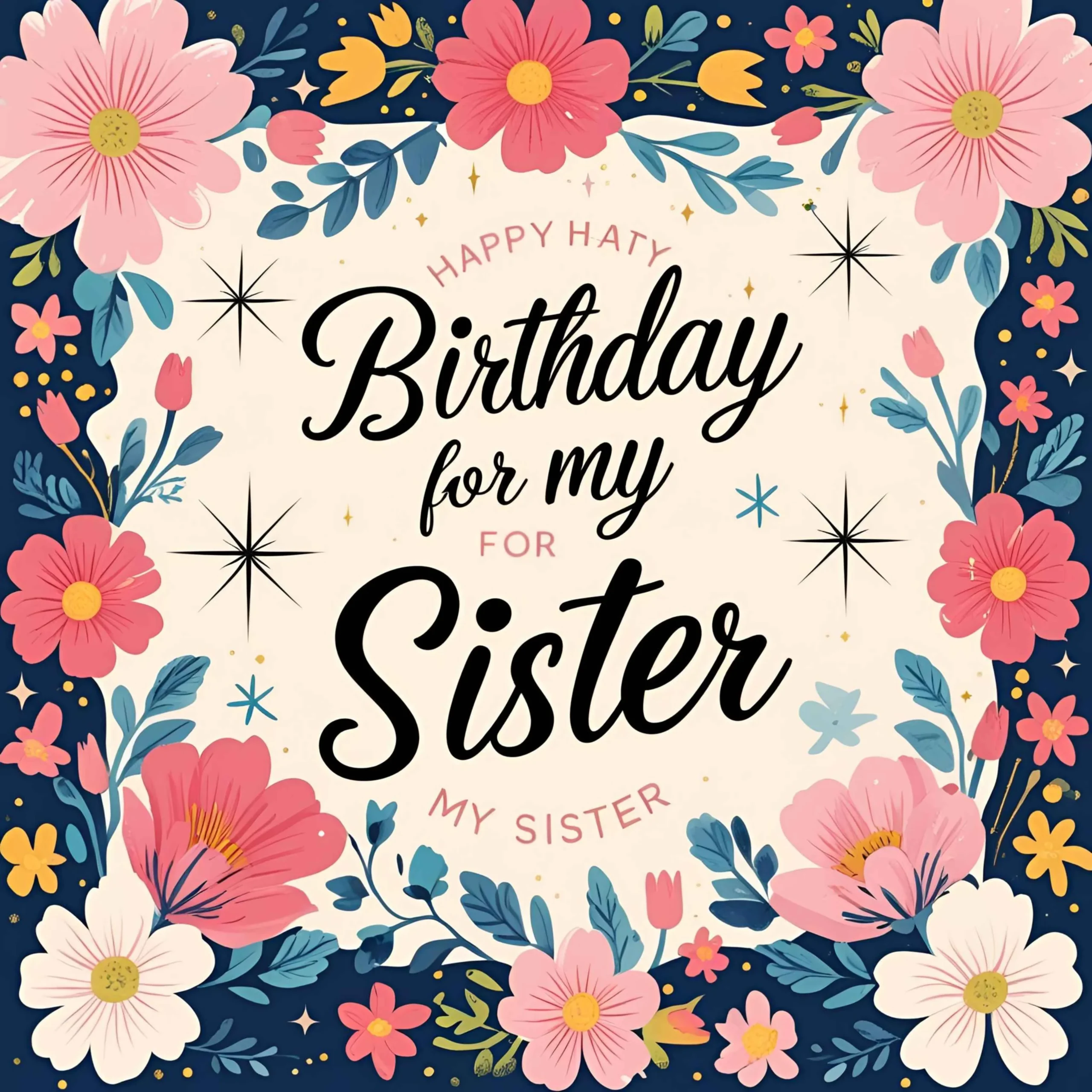  Birthday Wishes for My Sister