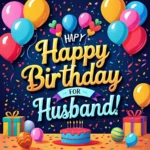 Happy Birthday Wishes for Husband One Line