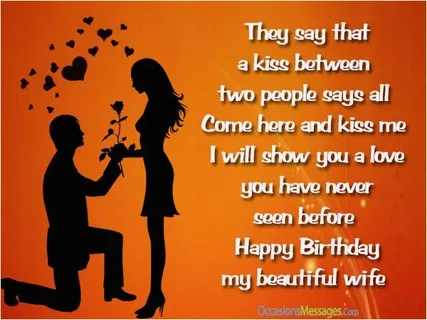 romantic birthday wishes for wife