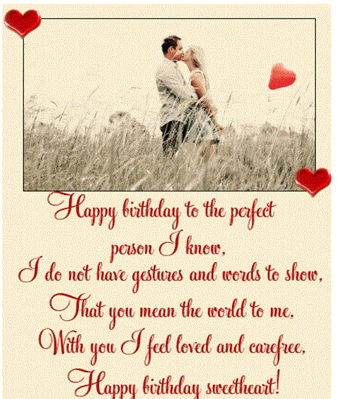 romantic birthday wishes for wife