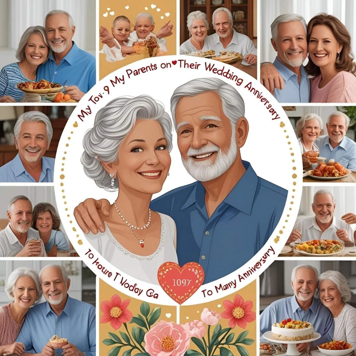 Wedding Anniversary Wishes for Parents