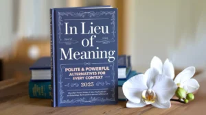 Read more about the article In Lieu Of Meaning — Polite & Powerful Alternatives for Every Context (2025 Guide)