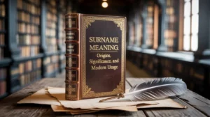 Read more about the article Surname Meaning: Origins, Significance, and Modern Usage