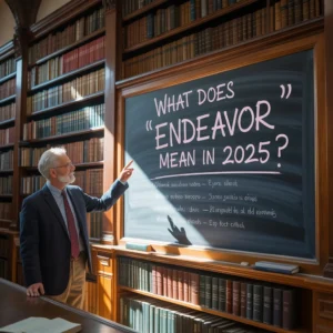 Read more about the article Endeavor Meaning: Unpacking Its Depth, Usage, and Alternatives in 2025