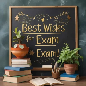 Read more about the article 100+ Best Wishes for Exam ✍️📚 | Updated 2025