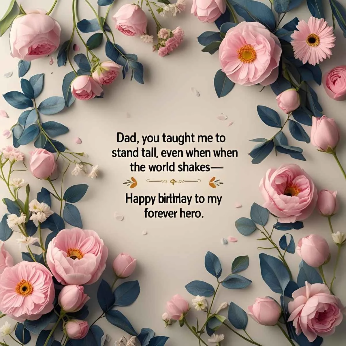 Birthday Wishes for Father from Daughter