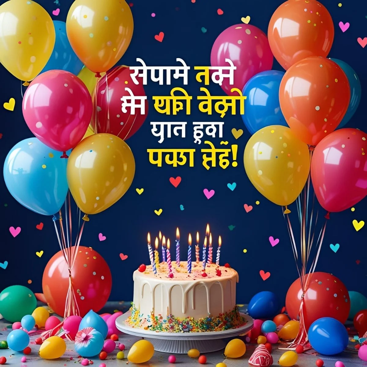 Birthday Wishes for Husband in Marathi