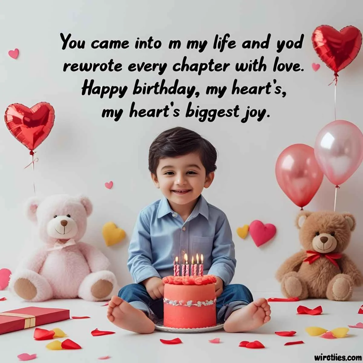 Birthday Wishes for Little Son