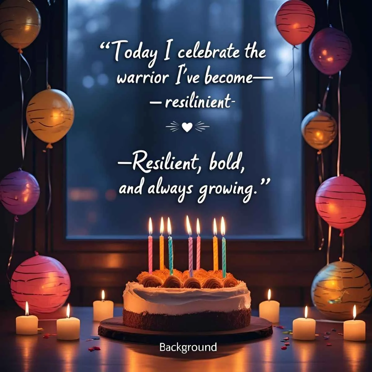 Read more about the article 150+ Birthday Wishes for Me Captions with Attitude 😎🎁 | Updated 2025