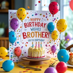 Read more about the article 400+ Love Birthday Wishes for Brother 💖🎂 | Updated 2025