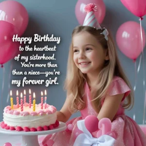 Read more about the article 120+ Touching Birthday Wishes for Niece 🎂💖 | Updated 2025