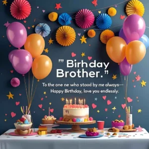 Read more about the article 210+ Unique 2-Line Birthday Wishes for Brother 🏆🎂 2025 Best