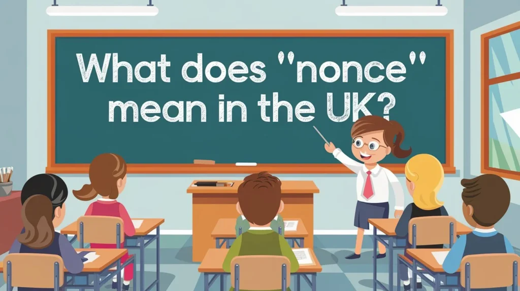 Nonce Meaning UK