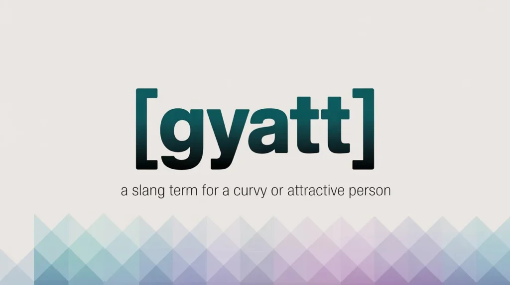 gyatt meaning