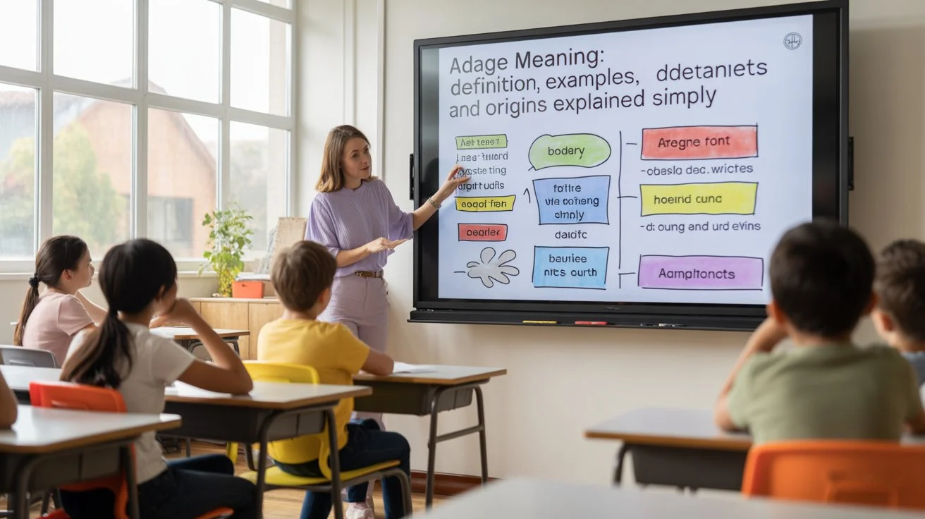 Adage Meaning