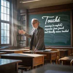 Read more about the article Touché Meaning: Usage, Origins, and Examples