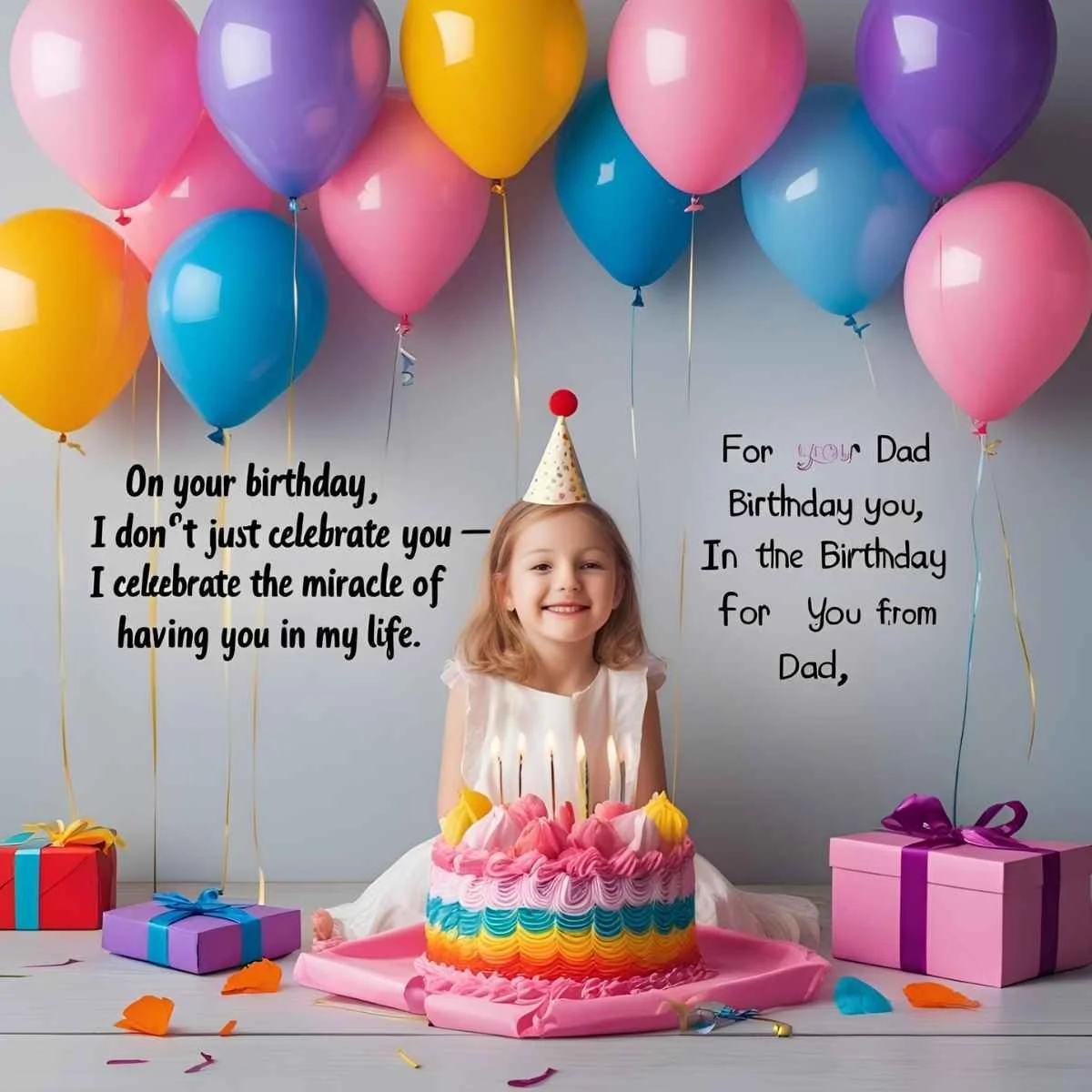 Birthday Wishes for Daughter from Dad