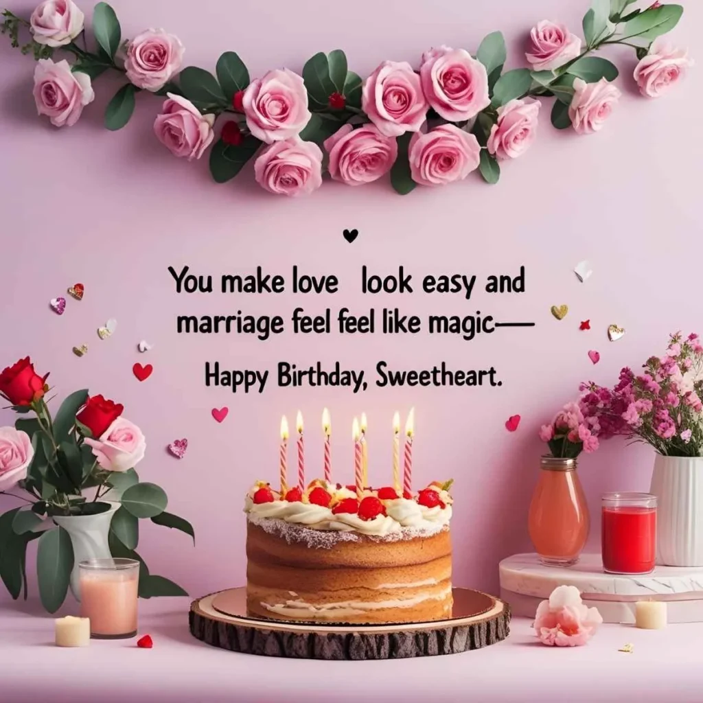 Birthday Wishes for Wife in English