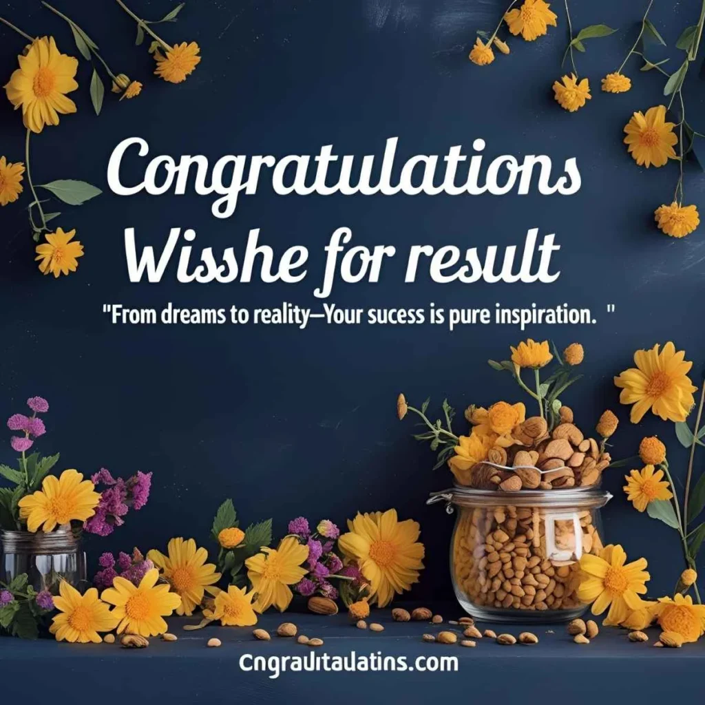 Congratulations Wishes for Result