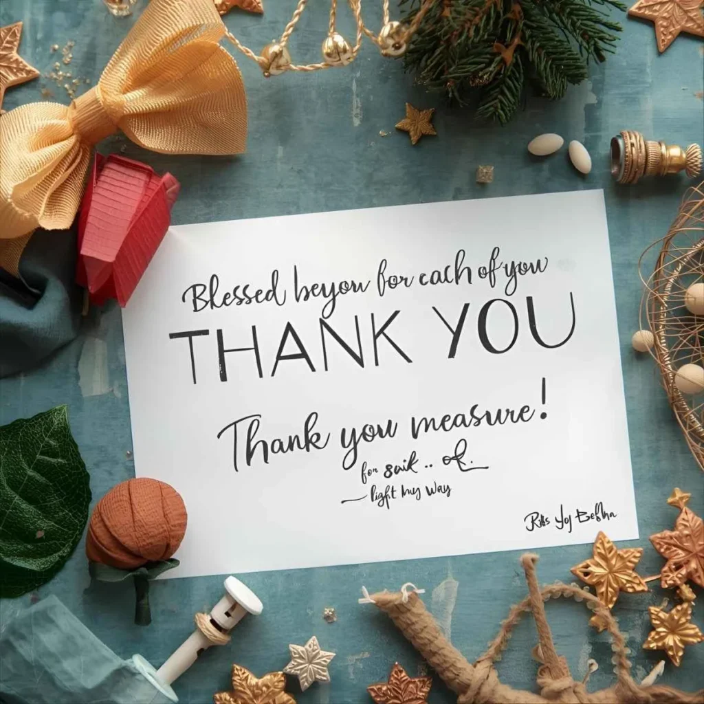 Thank You Birthday Wishes