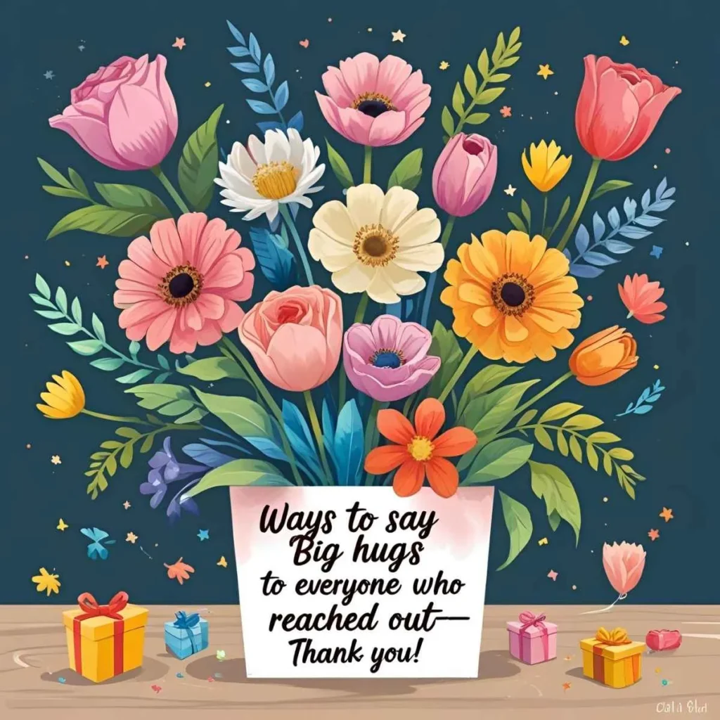 Ways to Say Thank You for Birthday Wishes