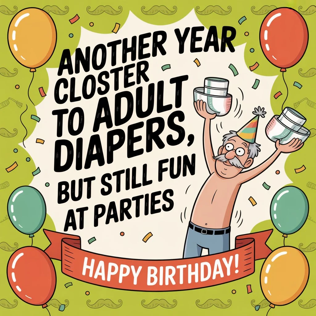 Hilarious Birthday Wishes for Men