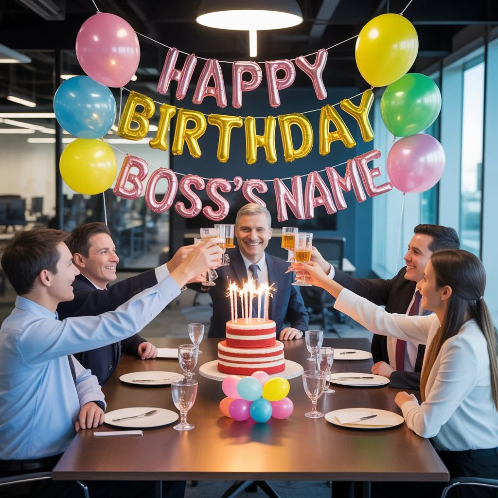 Happy Birthday Wishes for Boss