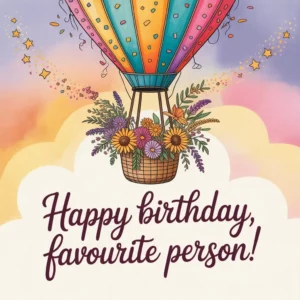 Read more about the article 210+ Special Birthday Wishes for Favourite Person ✨🎂 2025 Best