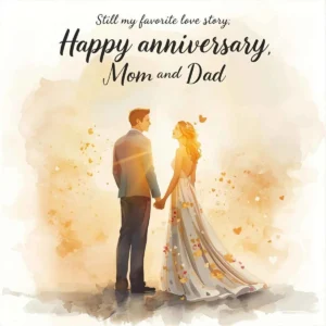 Read more about the article Anniversary Wishes for Parents from Daughter
