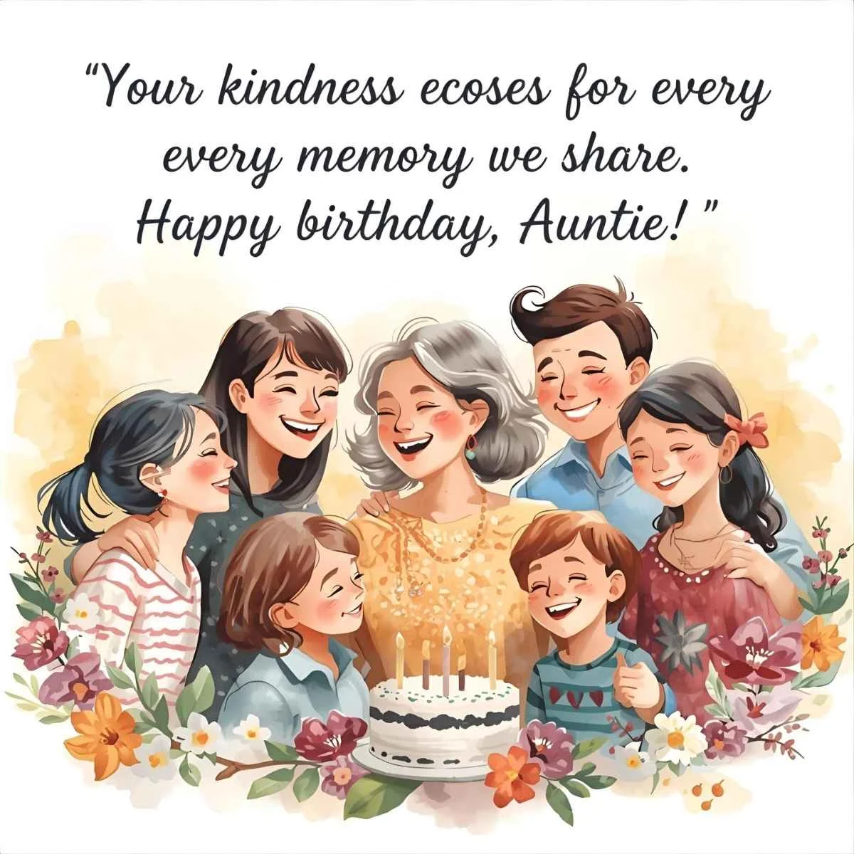 Read more about the article 210+ Sweet Birthday Wishes for Aunt 🍬🎂 2025 Best